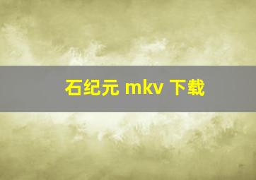 石纪元 mkv 下载